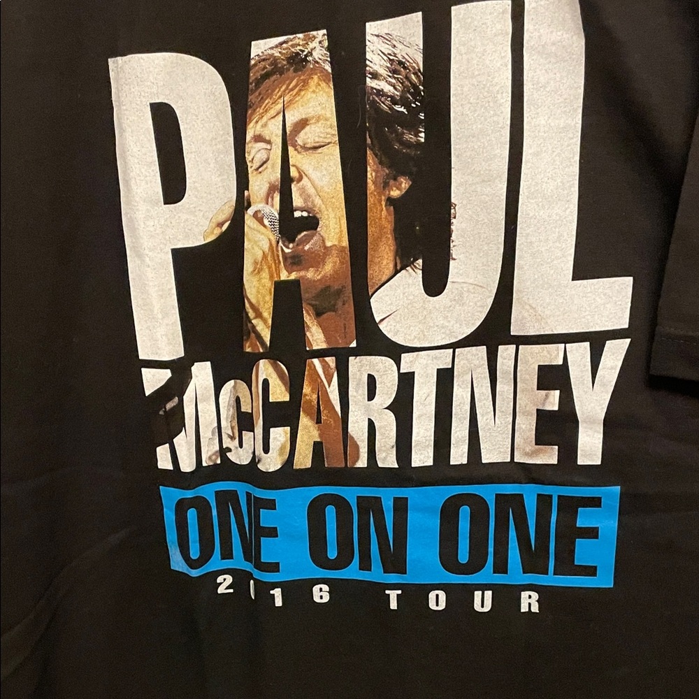Nwots 2016 Tour Paul McCartney Tee Size 2XL